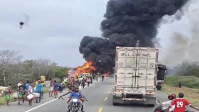 Photo of A 36 sube el número de muertos por explosión de camión en Tasajera