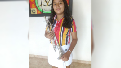 Photo of Yanaina: la mejor trompetista joven de San Juan Nepomuceno, Bolívar