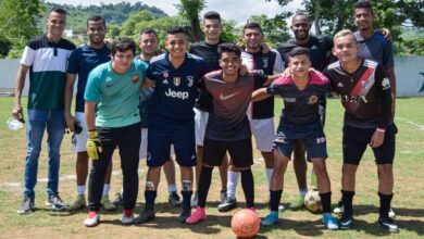 Photo of Diego Herazo visitó a San Juan y jugó un partido amistoso en el Estadio del Progreso