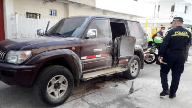 Photo of En Cartagena roban carro de valores que abrieron con soplete