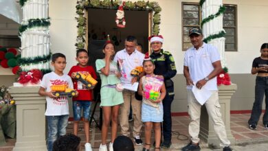 Photo of La Navidad se tomó la estación de Policía de San Juan Nepomuceno con una tarde dedicada a 350 niños