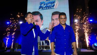 Photo of ¡La espera terminó! El Churo Díaz y Elías Mendoza presentan oficialmente ‘El Pluma Blanca’