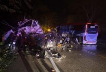 Photo of Un muerto y 15 heridos dejó fuerte choque de camión con bus de Brasilia entre San Juan – San Jacinto