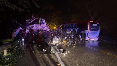 Photo of Un muerto y 15 heridos dejó fuerte choque de camión con bus de Brasilia entre San Juan – San Jacinto